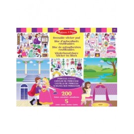 Sticker Pad Princess Castle Melissa & Doug-JuguetsCosmicos-Juguetes