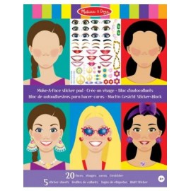 Sticker Pad Make a Face Melissa & Doug-JuguetsCosmicos-Juguetes