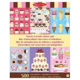 Sticker Pad Sweets & Treats Melissa & Doug-JuguetsCosmicos-Juguetes