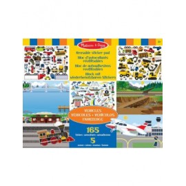 Sticker Pad Vehicles Melissa & Doug-JuguetsCosmicos-Edades