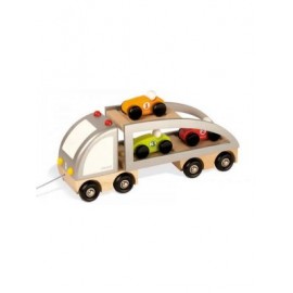 Tráiler Multi Carritos Janod-JuguetsCosmicos-2 - 5 años