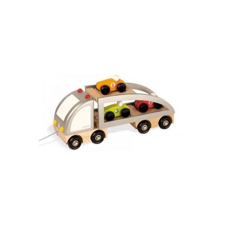 Tráiler Multi Carritos Janod-JuguetsCosmicos-2 - 5 años