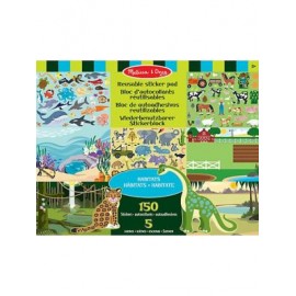 Sticker Pad Habitats Melissa & Doug-JuguetsCosmicos-2 - 5 años