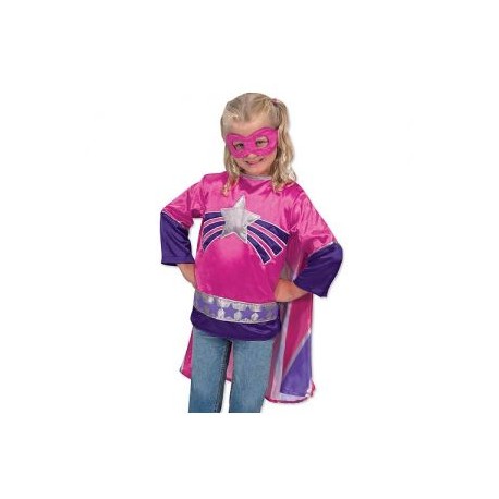 Disfraz de Superheroína Melissa & Doug-JuguetsCosmicos-6 - 8 años