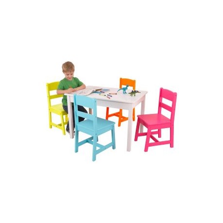 KidKraft set de mesita y sillas-JuguetsCosmicos-Muebles