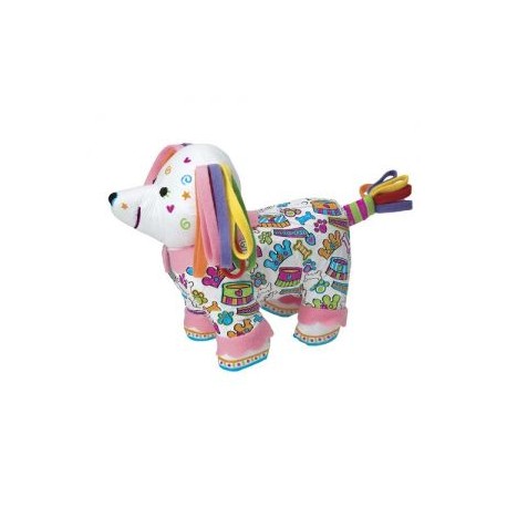 Perrito para colorear lavable Alex-JuguetsCosmicos-Niños