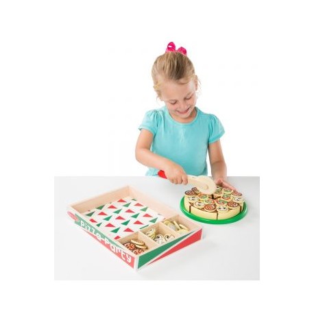 Pizza Melissa & Doug-JuguetsCosmicos-Juegos de comida